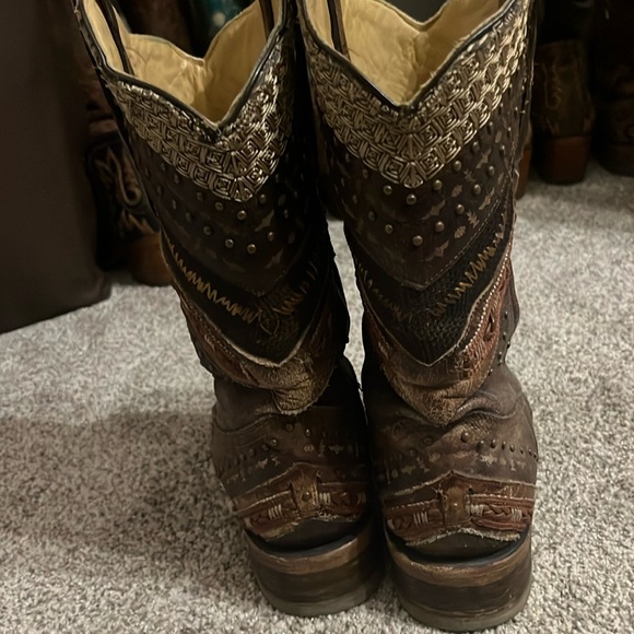 Corral square toe cowgirl boots - Picture 4 of 5